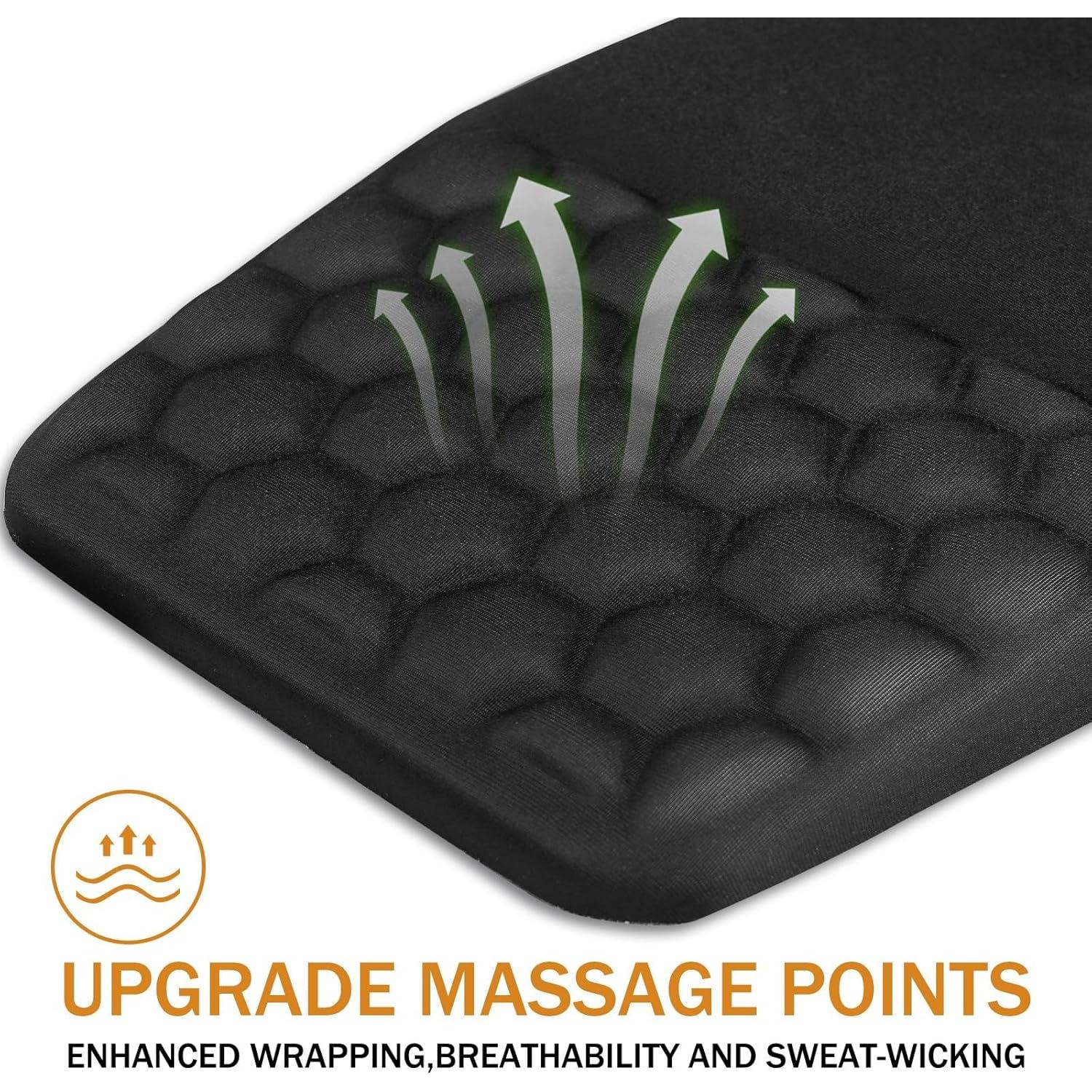 Almohadilla de Ratón Ergonómica BOCHEERY con Soporte Muñeca 30.5x20.0 cm