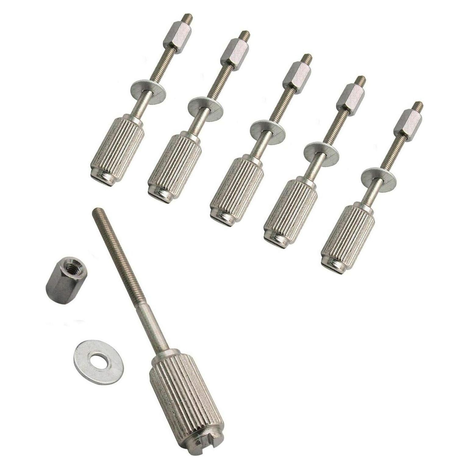 Tornillos Metálicos de Ajuste YICBOR para Aros de Bordado - 2 Pcs