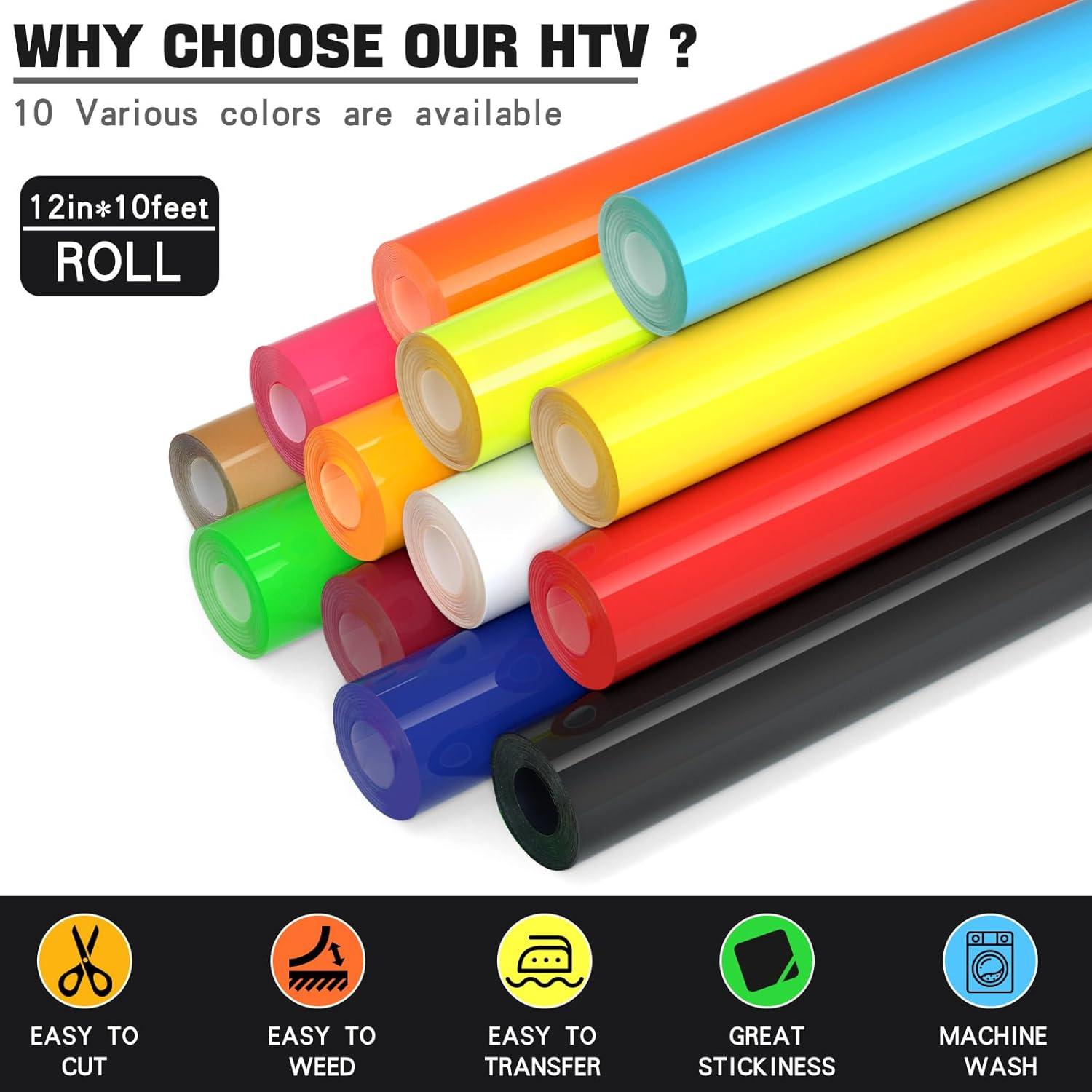 Vinilo de Transferencia de Calor SYCYKA Negro 30.48 cm x 3.05 m