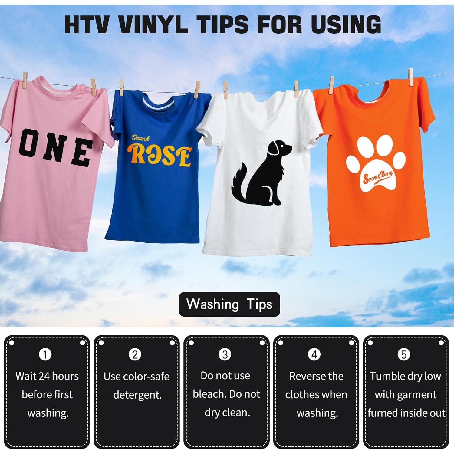 Vinilo de Transferencia de Calor SYCYKA Negro 30.48 cm x 3.05 m