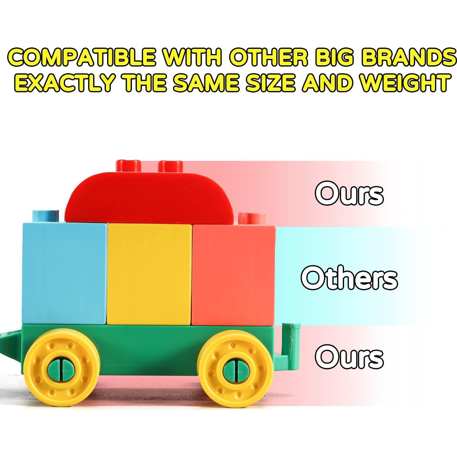 Bloques de Construcción Dinosaurios VConejo con Tren 0.82kg