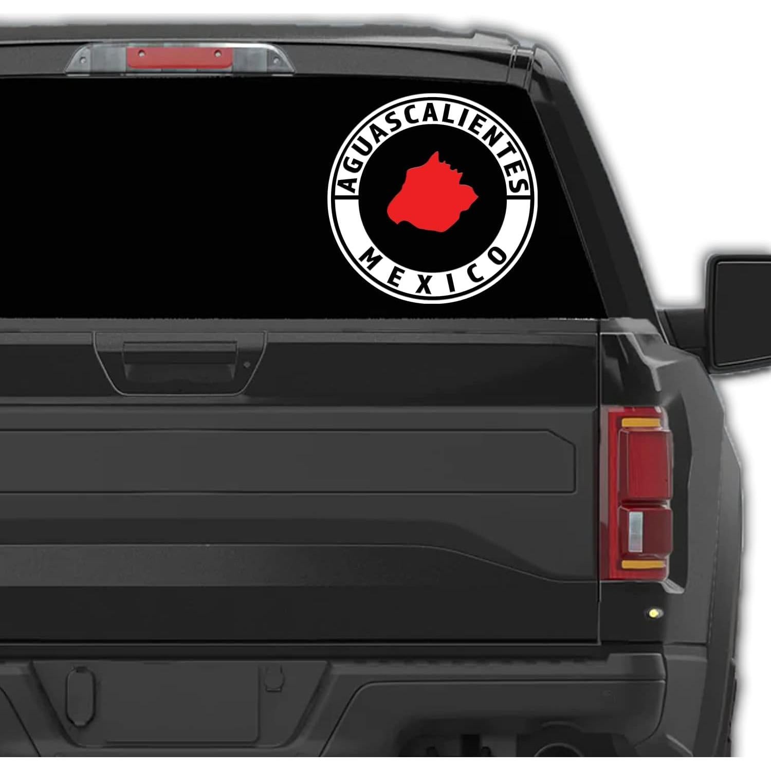Calcomanía de Vinilo Aguascalientes para Carro y Troca 12.7 cm