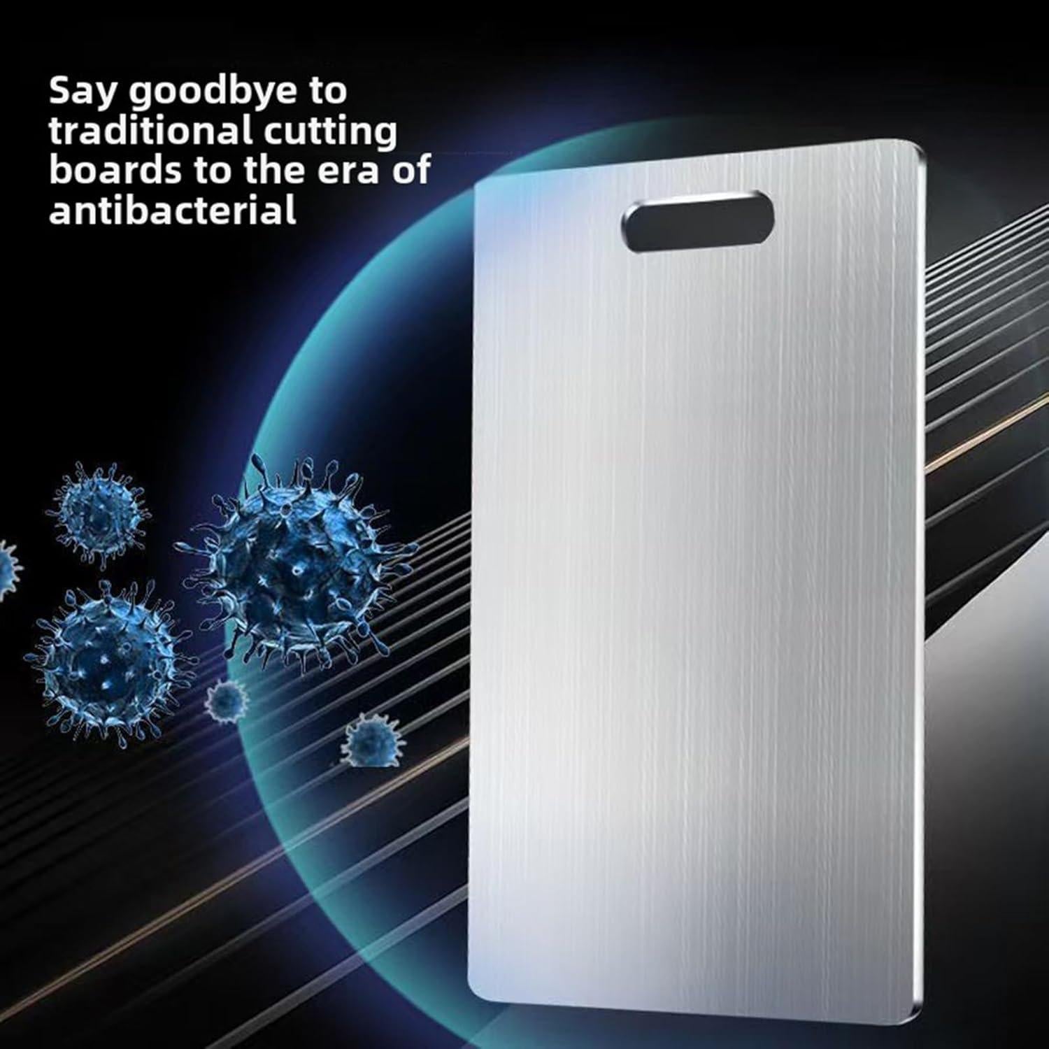 Tabla de Cortar de Titanio Genérica 30.48x20.32 cm A Prueba de Lavavajillas