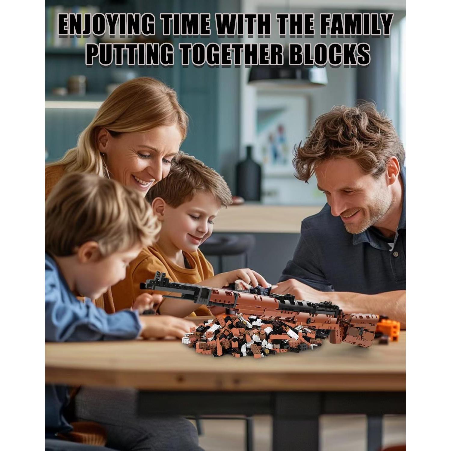 Set de Bloques de Construcción Nueris 98K - 1206 Piezas