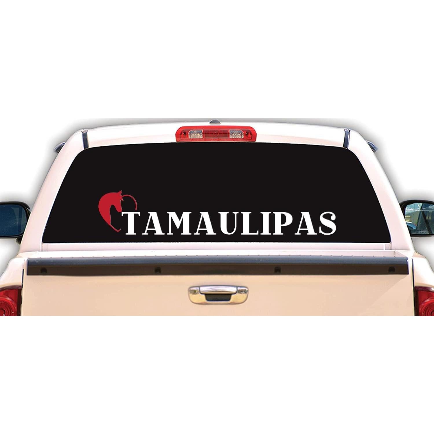 Calcomanía Tamaulipas Mexicana para Autos y Trocas - Caballo
