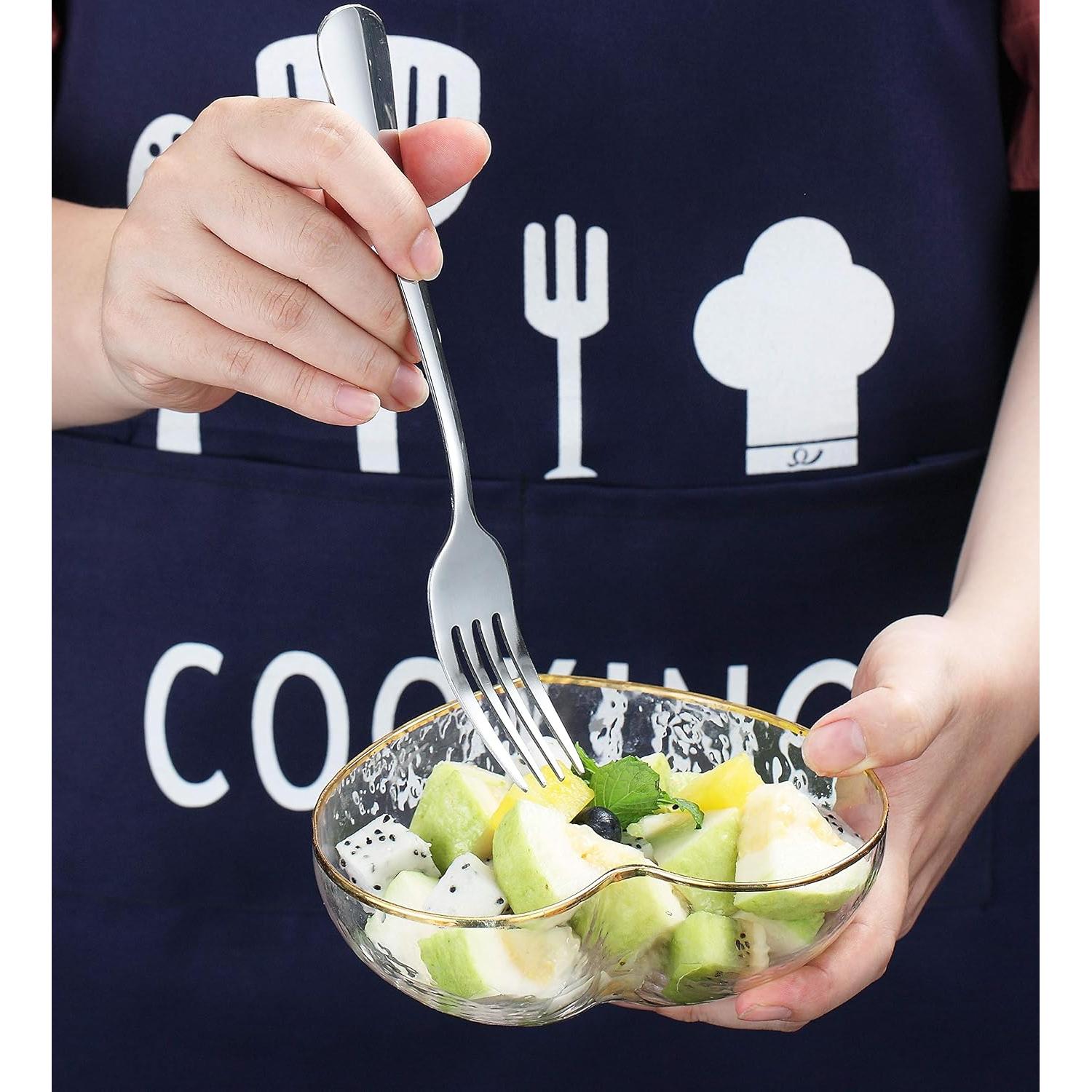 Juego de 6 Tenedores de Cena Kyraton 20.77 cm Acero Inoxidable