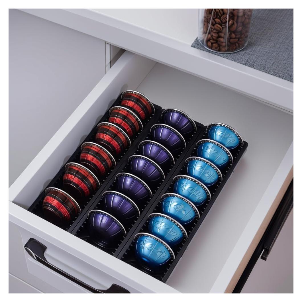 Organizador de Cajones para Cápsulas de Café Maulehua - 3 Unidades