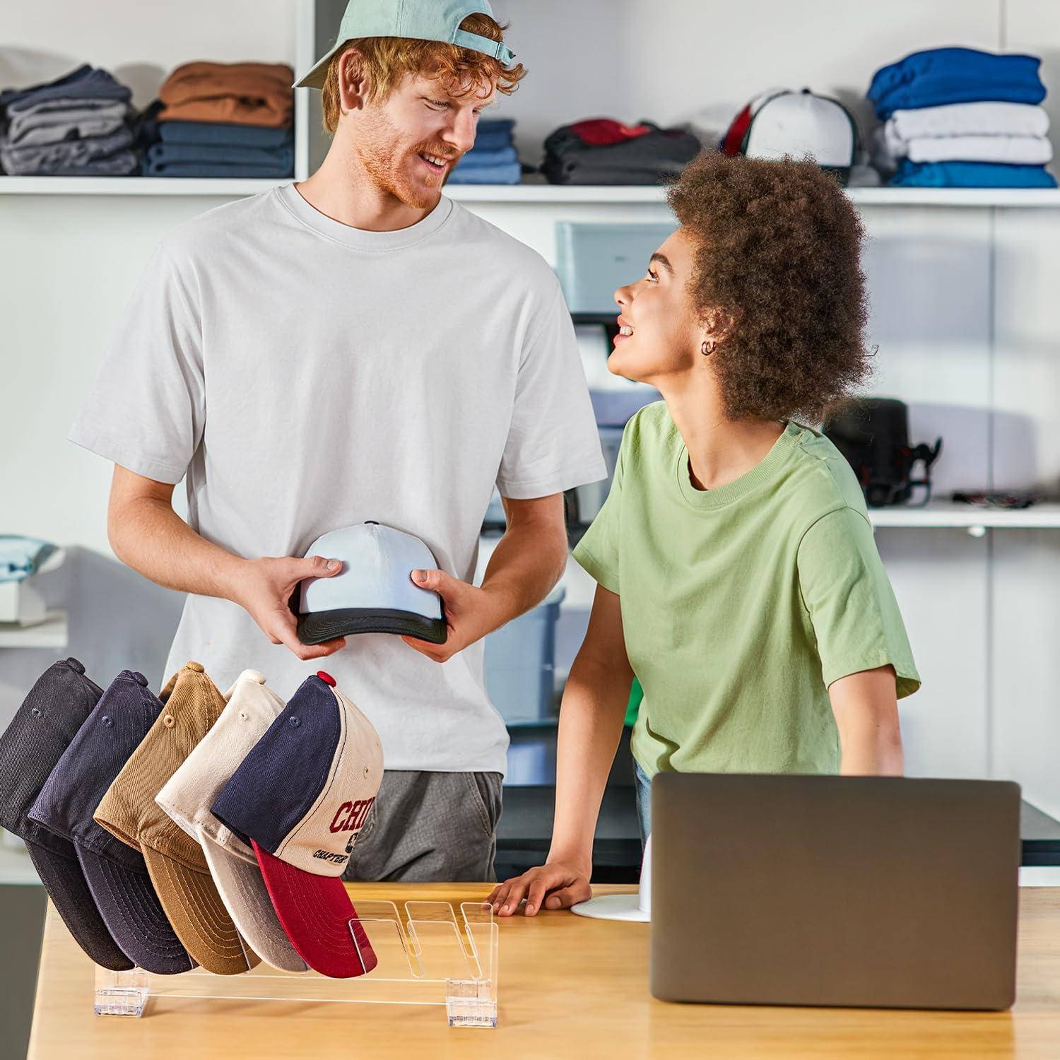 Soporte Organizador de Sombreros SMARTAKE 2 Pcs para 14 Gorras