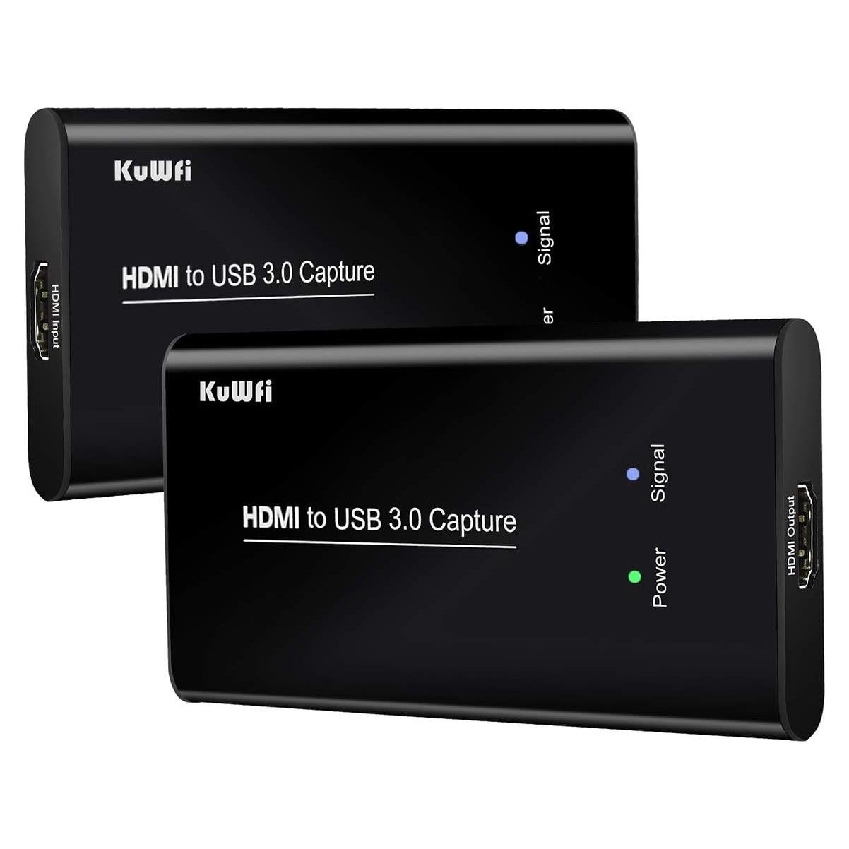 Tarjeta de Captura KuWFi HDMI03 USB 3.0 1080P para Juegos