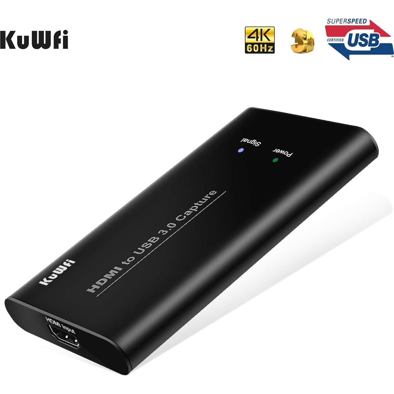 Tarjeta de Captura KuWFi HDMI03 USB 3.0 1080P para Juegos