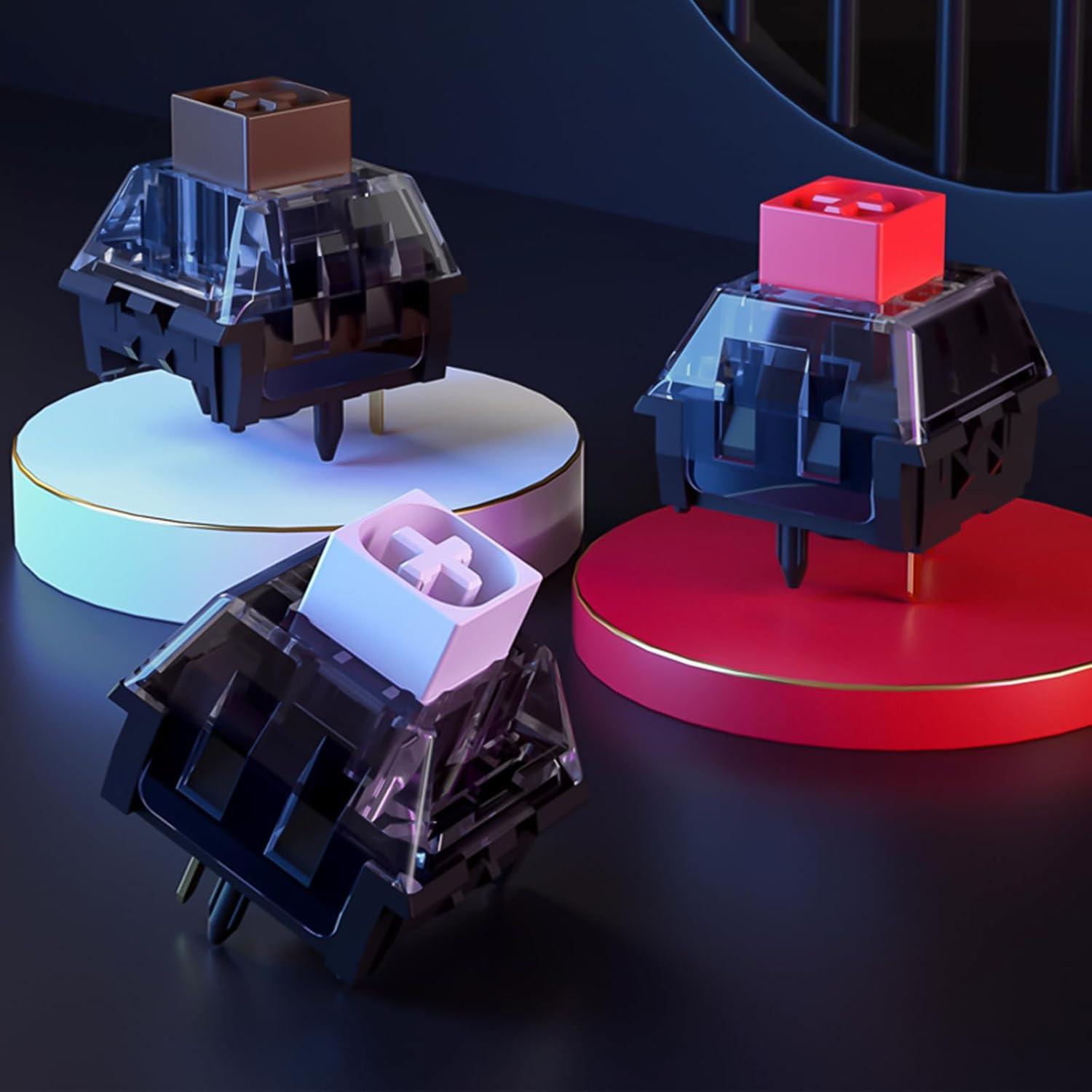 Interruptor mecánico Kailh Box V2 White 72PCS para teclado