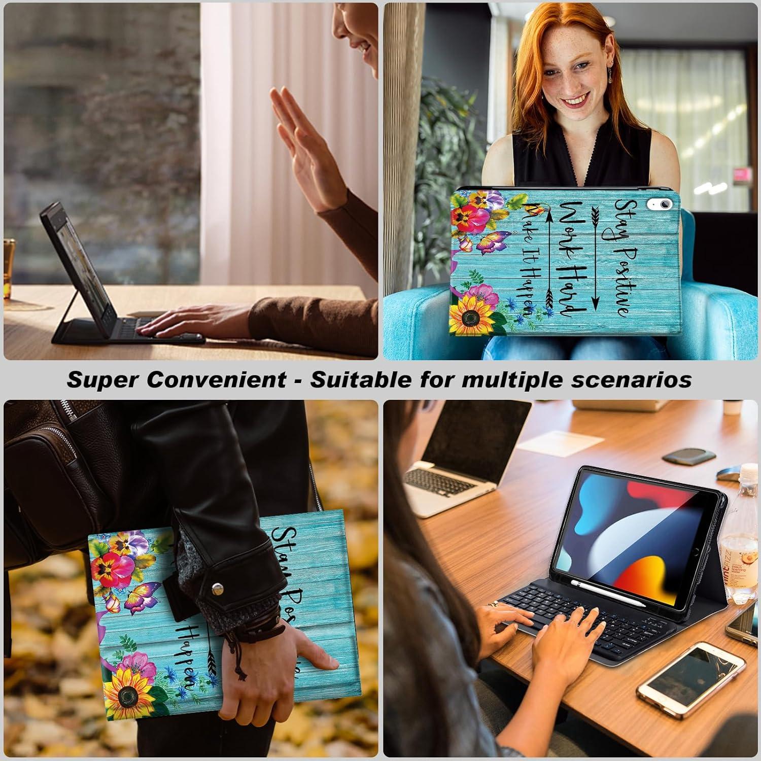 Funda Teclado Bluetooth DEGDFSGR para iPad 10ª Gen 10.9" 2022