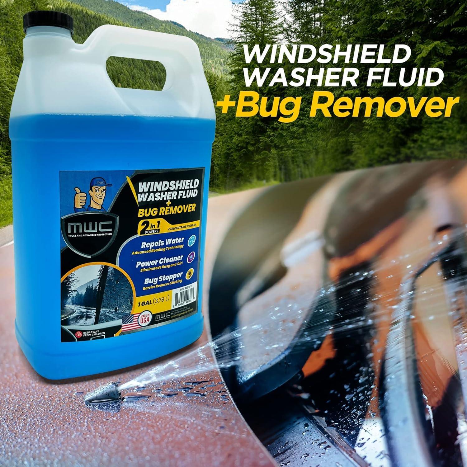 Líquido Limpiaparabrisas MWC 3.78L Ecológico Listo para Usar