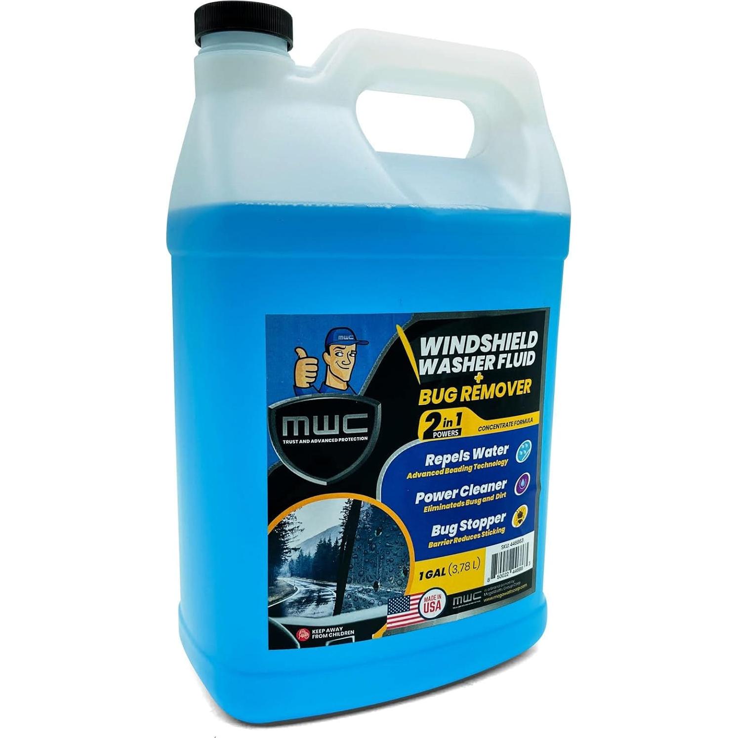 Líquido Limpiaparabrisas MWC 3.78L Ecológico Listo para Usar