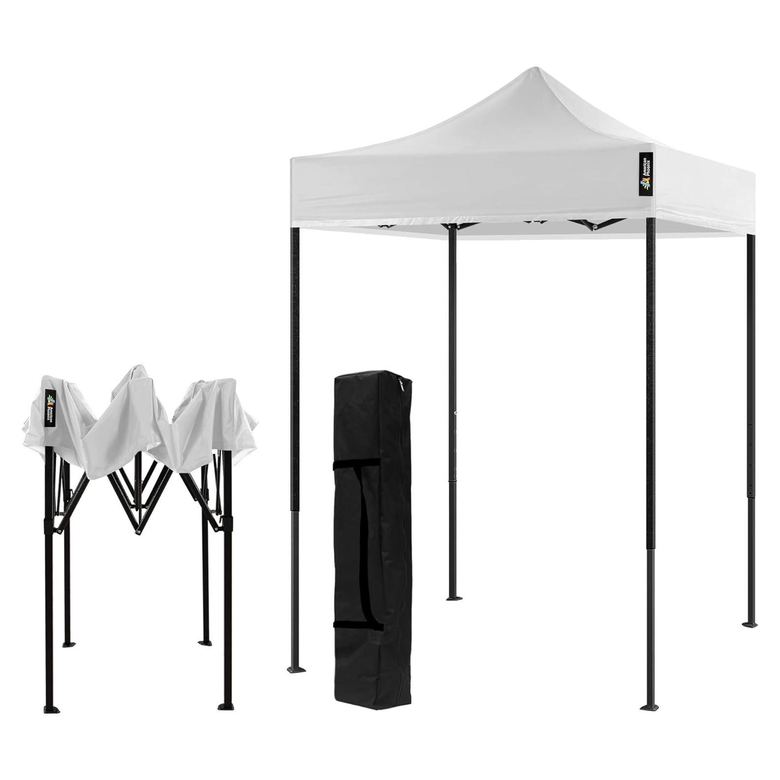 Tienda de Dosel Plegable 5x5 AMERICAN PHOENIX Blanca