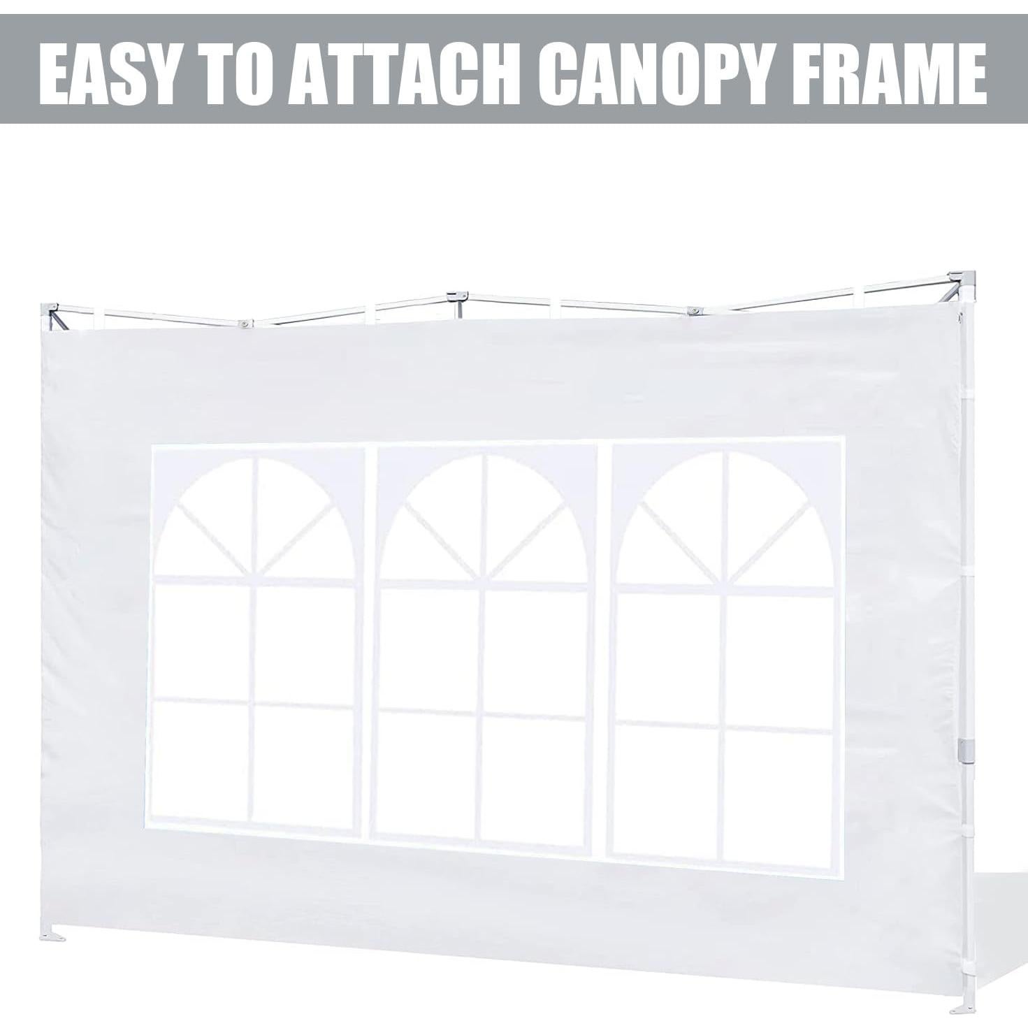 Pared Lateral para Carpa 10x10 SCOCANOPY Naranja Impermeable