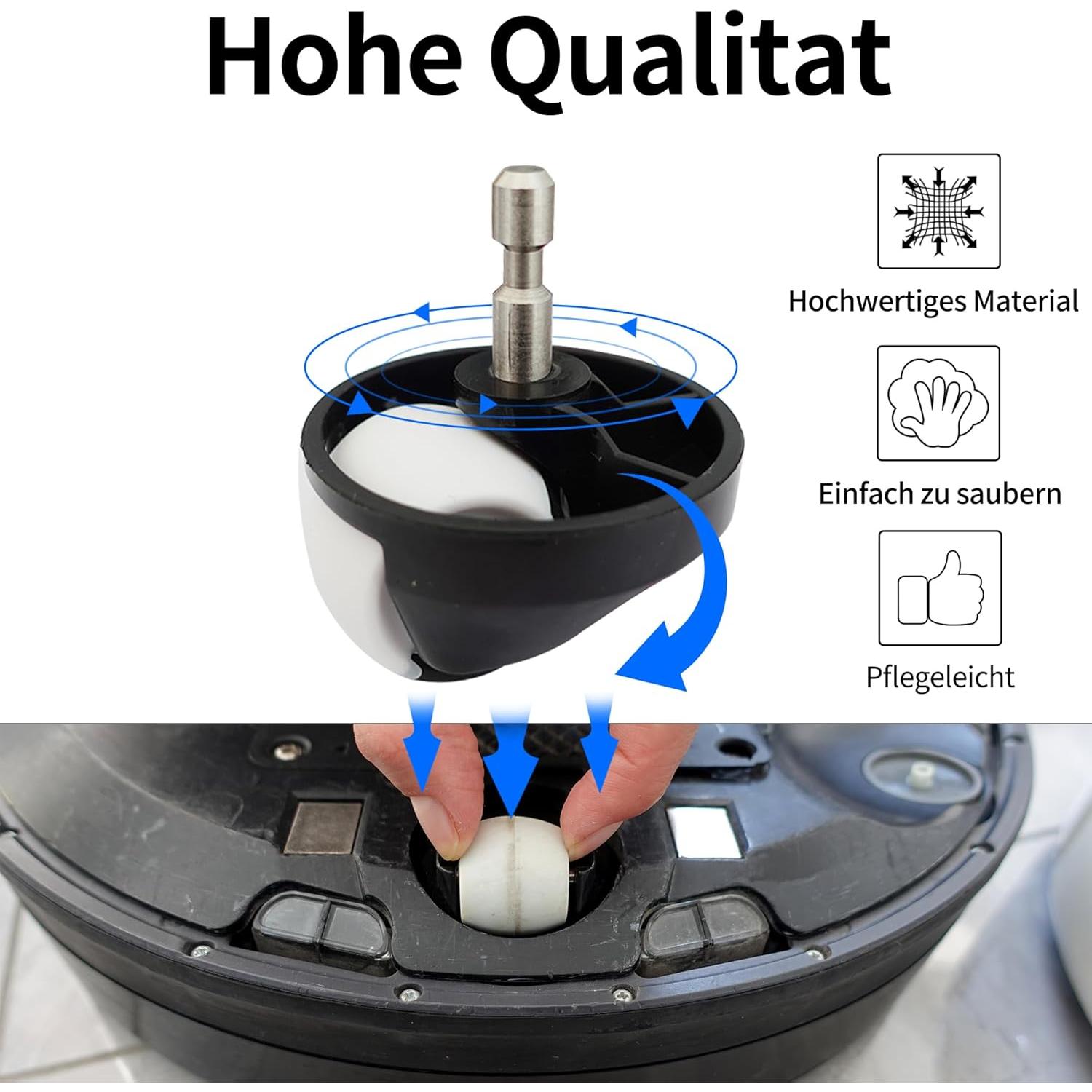 Rueda Frontal de Reemplazo Ulimymei para iRobot Roomba