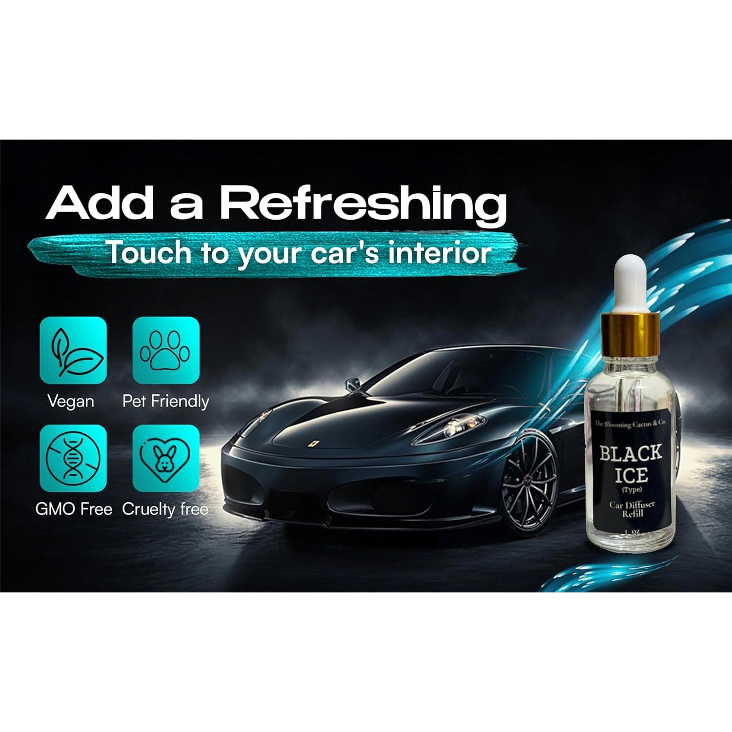 Ambientadores de coche The Blooming Cactus 8 ml Hechos a Mano