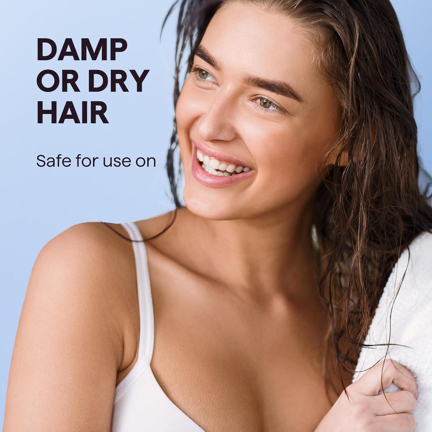 Plancha de Pelo Húmedo a Liso Wavytalk 4.45 cm Negra