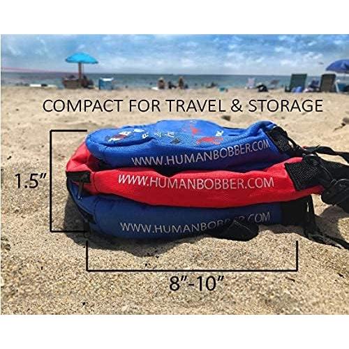 Flotador de Bebidas Azul Human Bobber - Soporte Inflable 0.35L