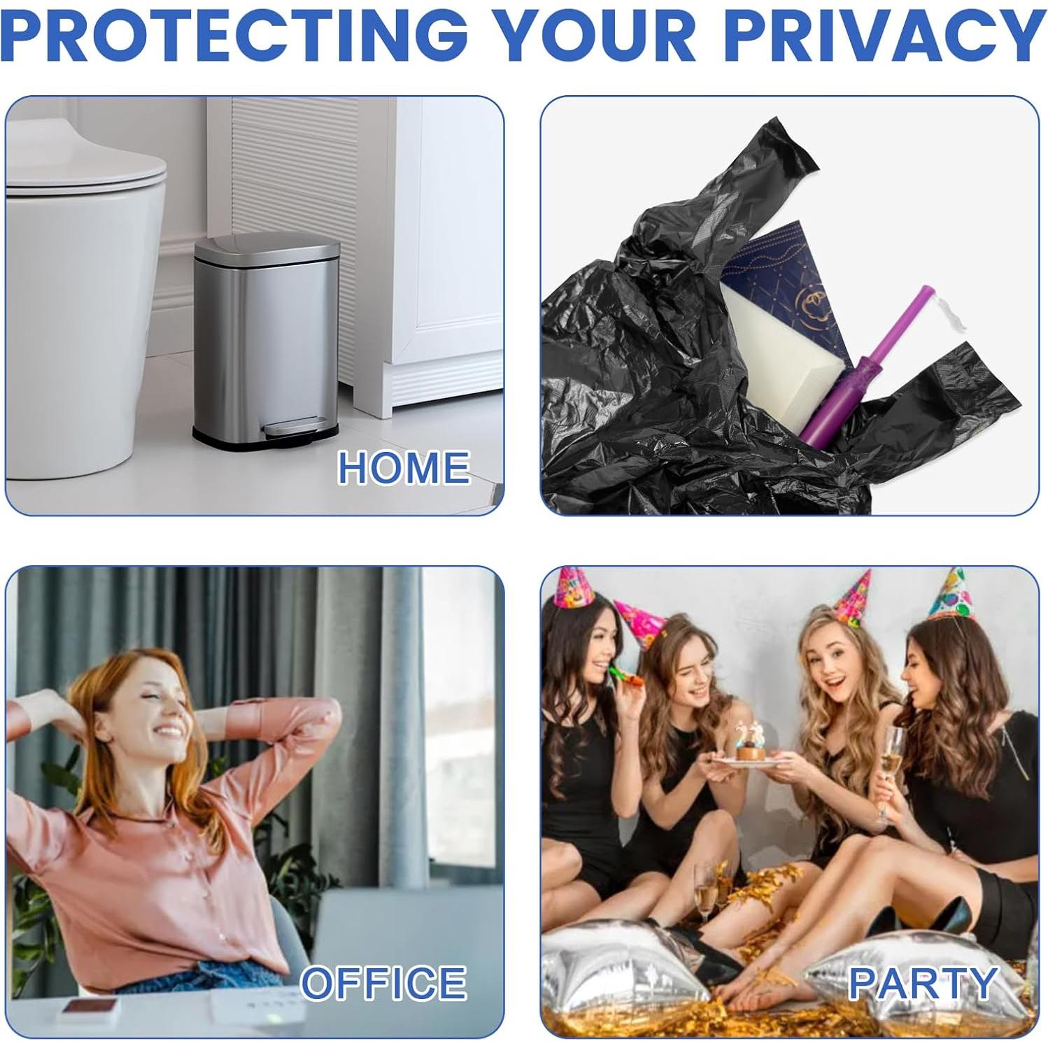 Bolsas de Desecho Personal JoseHana 400 Unidades 18x29 cm