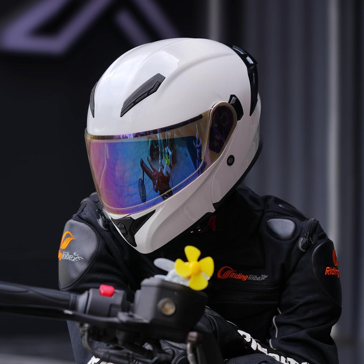 Casco Modular JQF Gear FF808 Doble Visor Abatible L