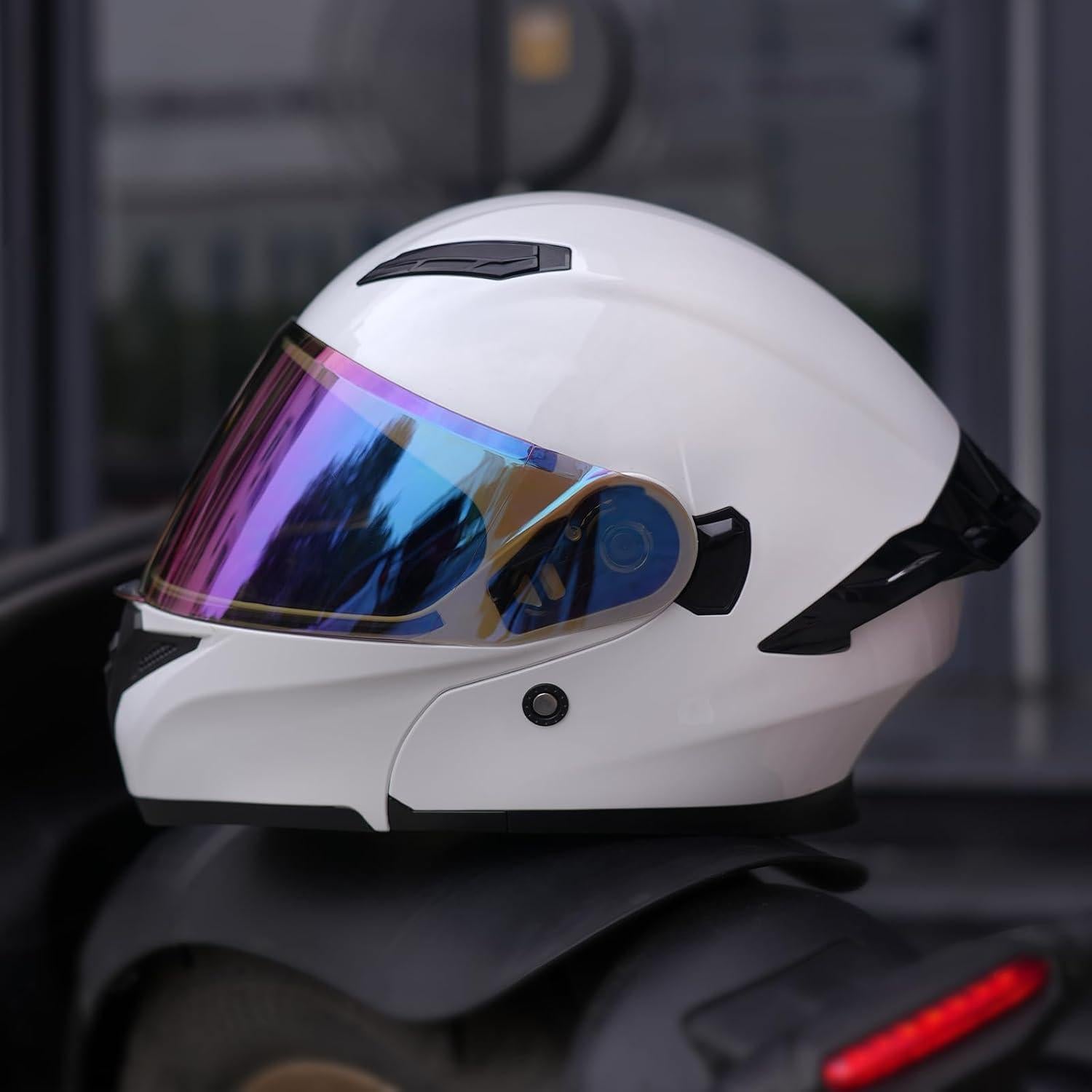 Casco Modular JQF Gear FF808 Doble Visor Abatible L