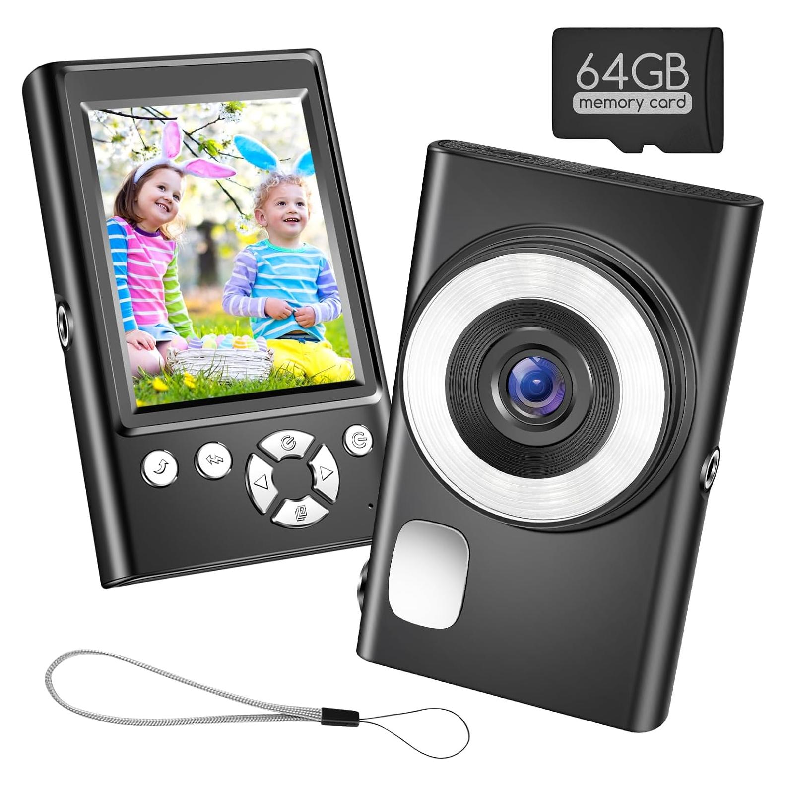 Cámara Digital Compacta SONSHUYI H12 48MP 1080P para Niños