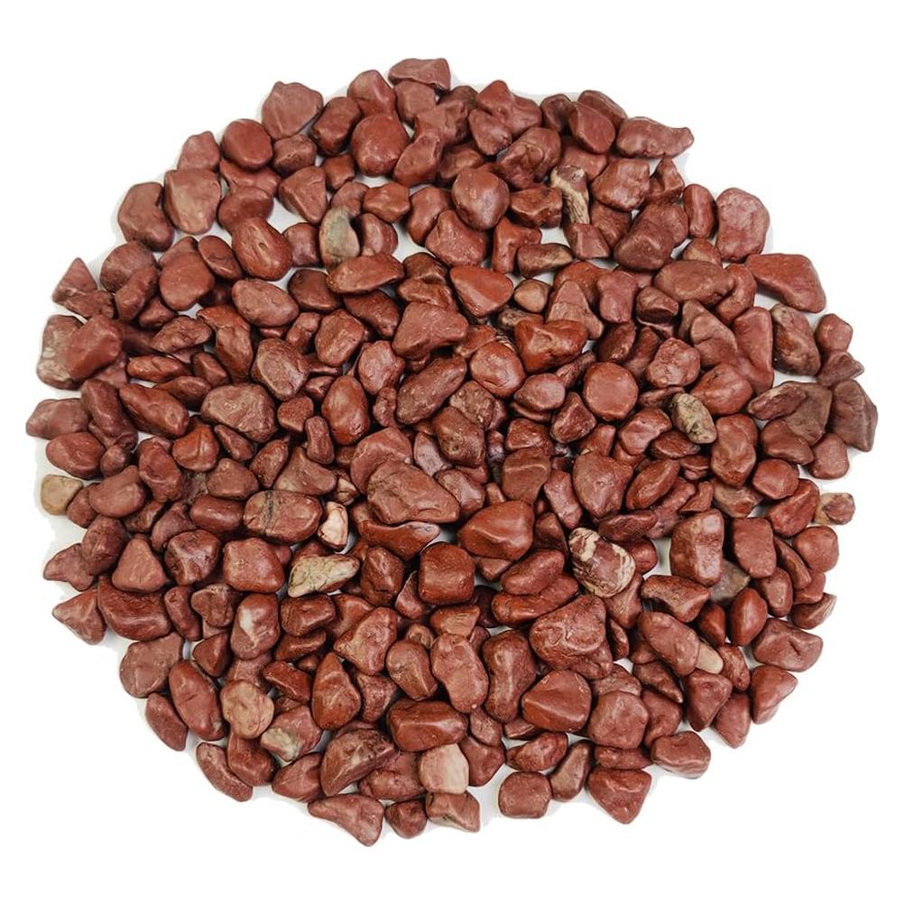 Gravilla Decorativa Roja HappyFiller 0.91 kg para Acuarios