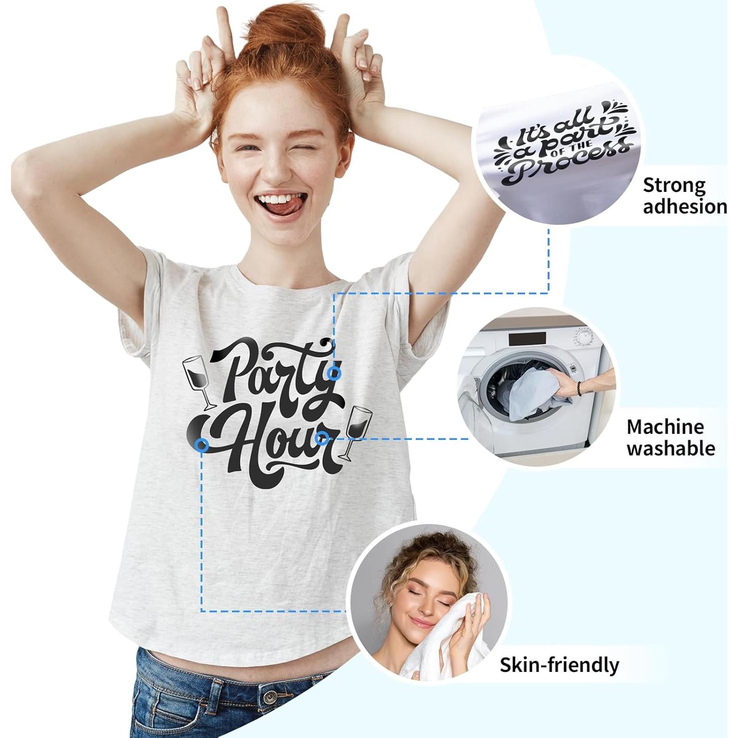 Vinilo de Transferencia de Calor Sileelis Negro 300g 12x2.44m