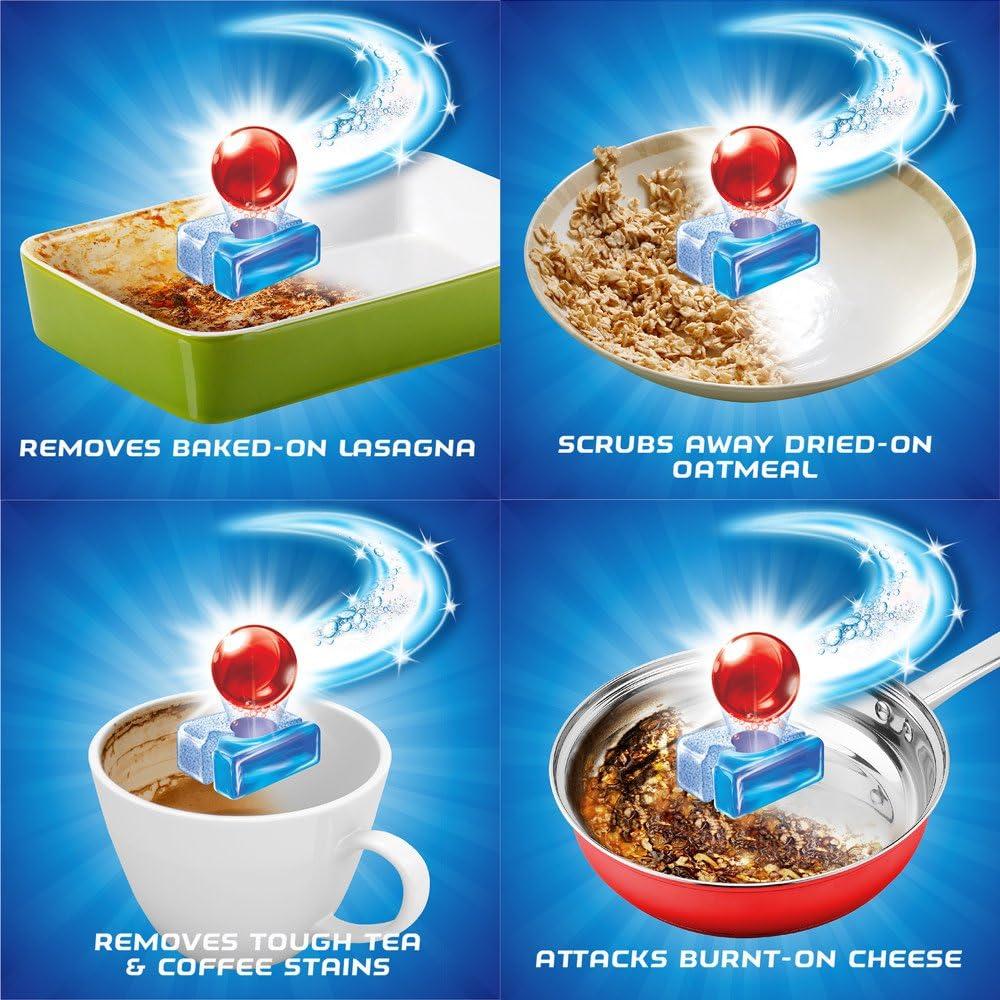 Tabletas de Detergente para Lavavajillas Finish Quantum Max 25 Unidades