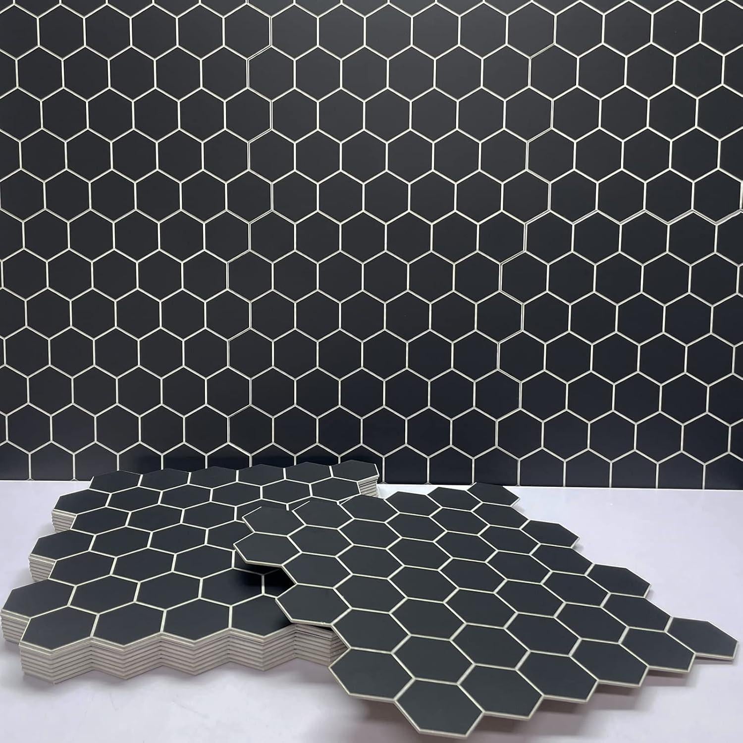 Azulejos Hexagonales Autoadhesivos INNO STICKERS 10 Hojas 30x30 cm