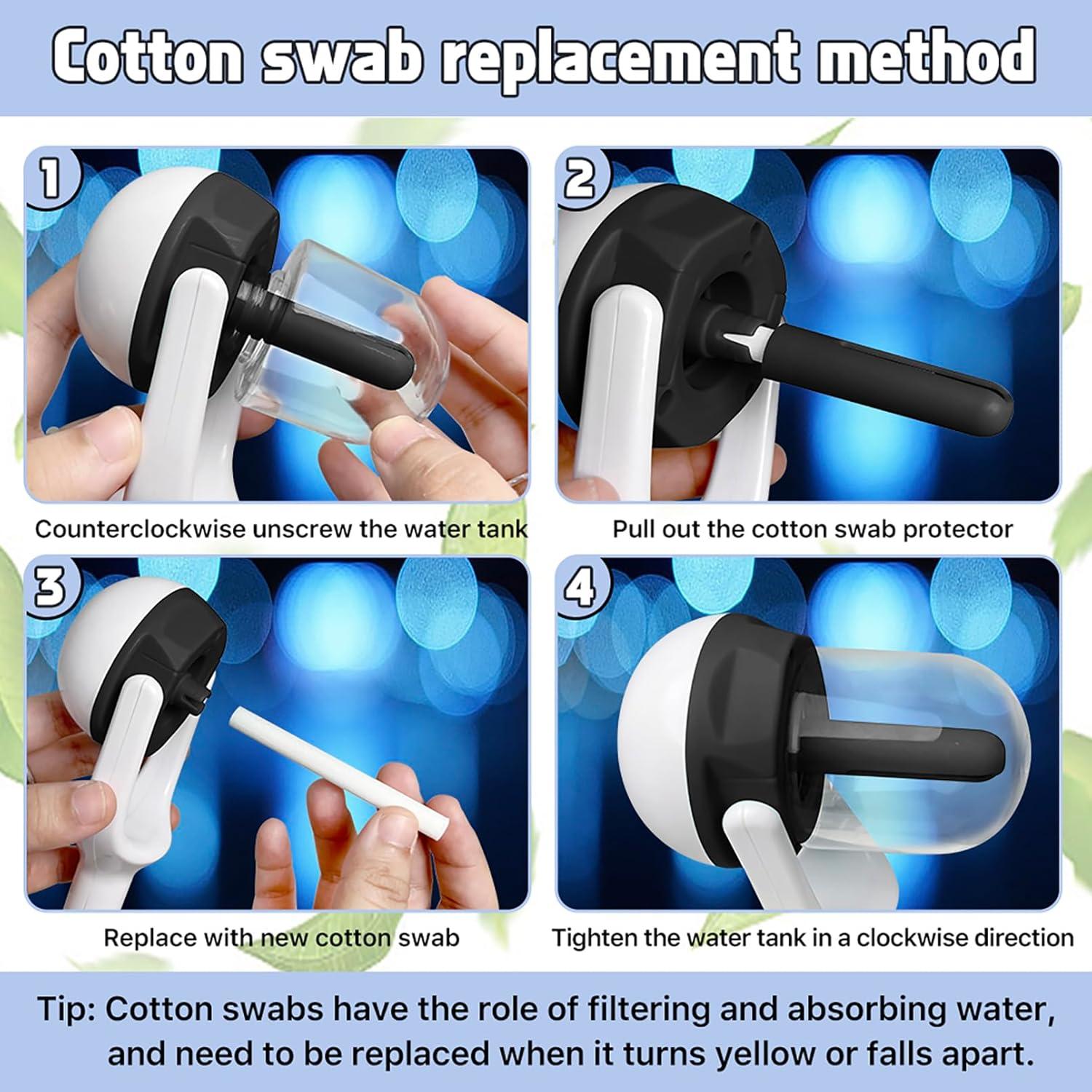 Humidificador de coche Joyday 50ml, difusor de aceite esencial negro