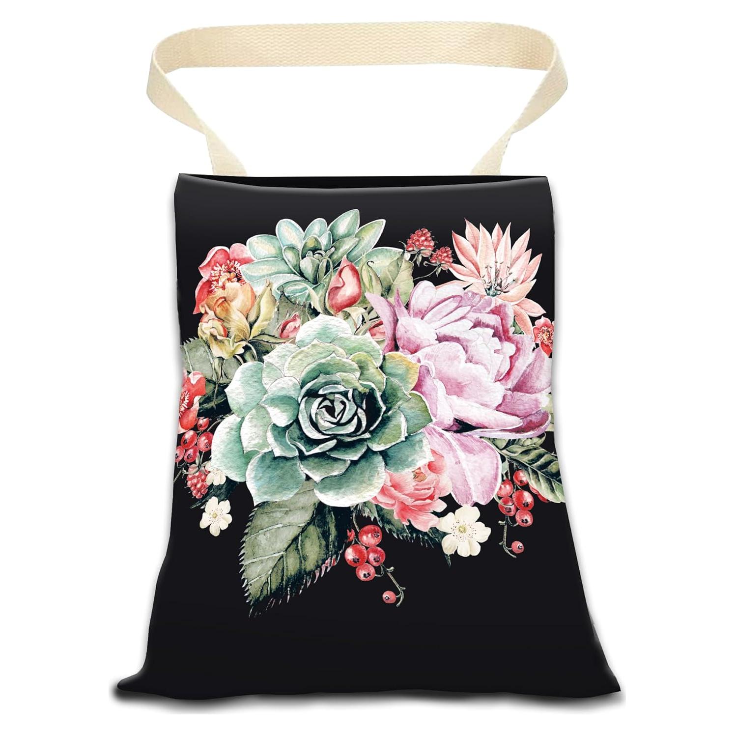 Basurero de Auto ANKVRP Colgante Floral 30x23.9cm