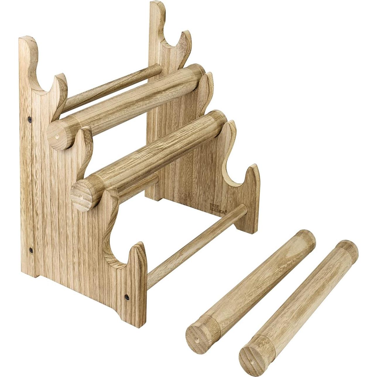 Soporte de Joyería Ikee Design de Madera 4 Niveles 30.48x22.86x35.56 cm