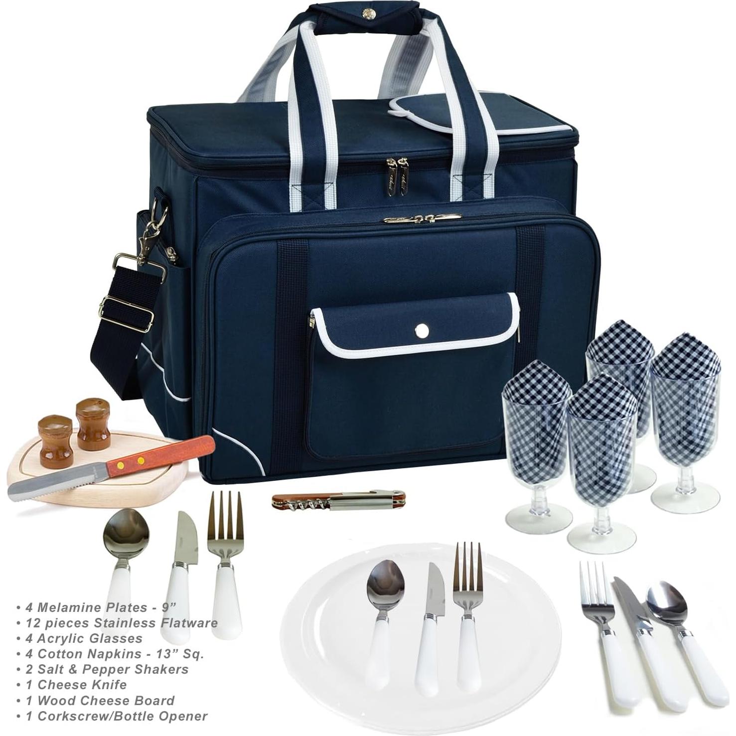 Enfriador de Picnic Aislado Picnic en Ascot para 4 Personas