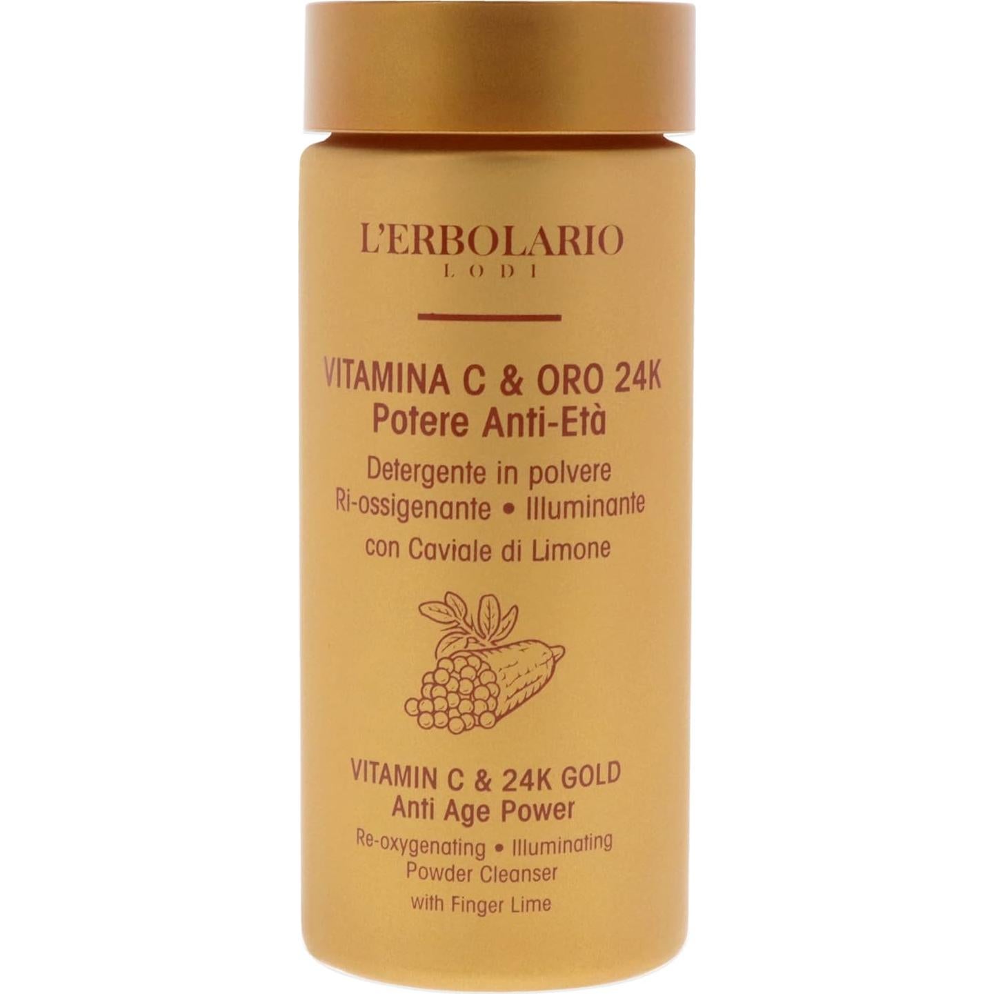 Limpiador Facial L'Erbolario Vitamina C 35g - Antienvejecimiento