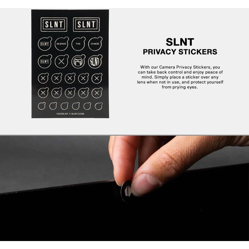 Etiquetas de Privacidad para Webcam Silent Pocket - Reutilizables