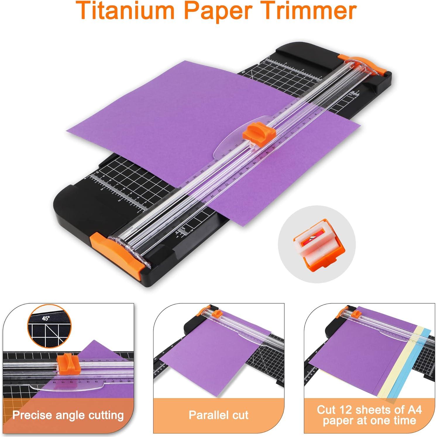 Juego de Herramientas de Manualidades Famomatk 27PCS Negro