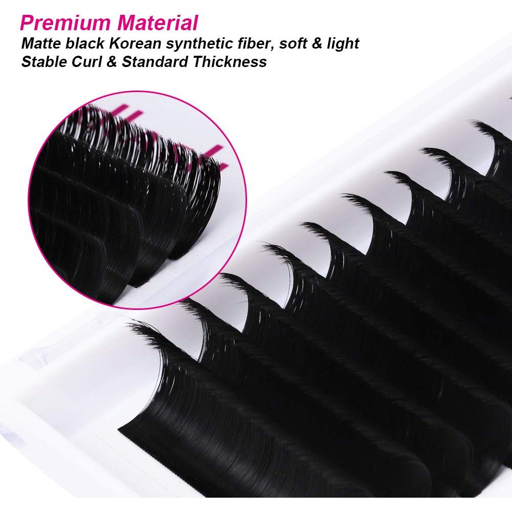 Extensiones de Pestañas FADLASH B Curl 0.03 - Mezcla 15-20mm