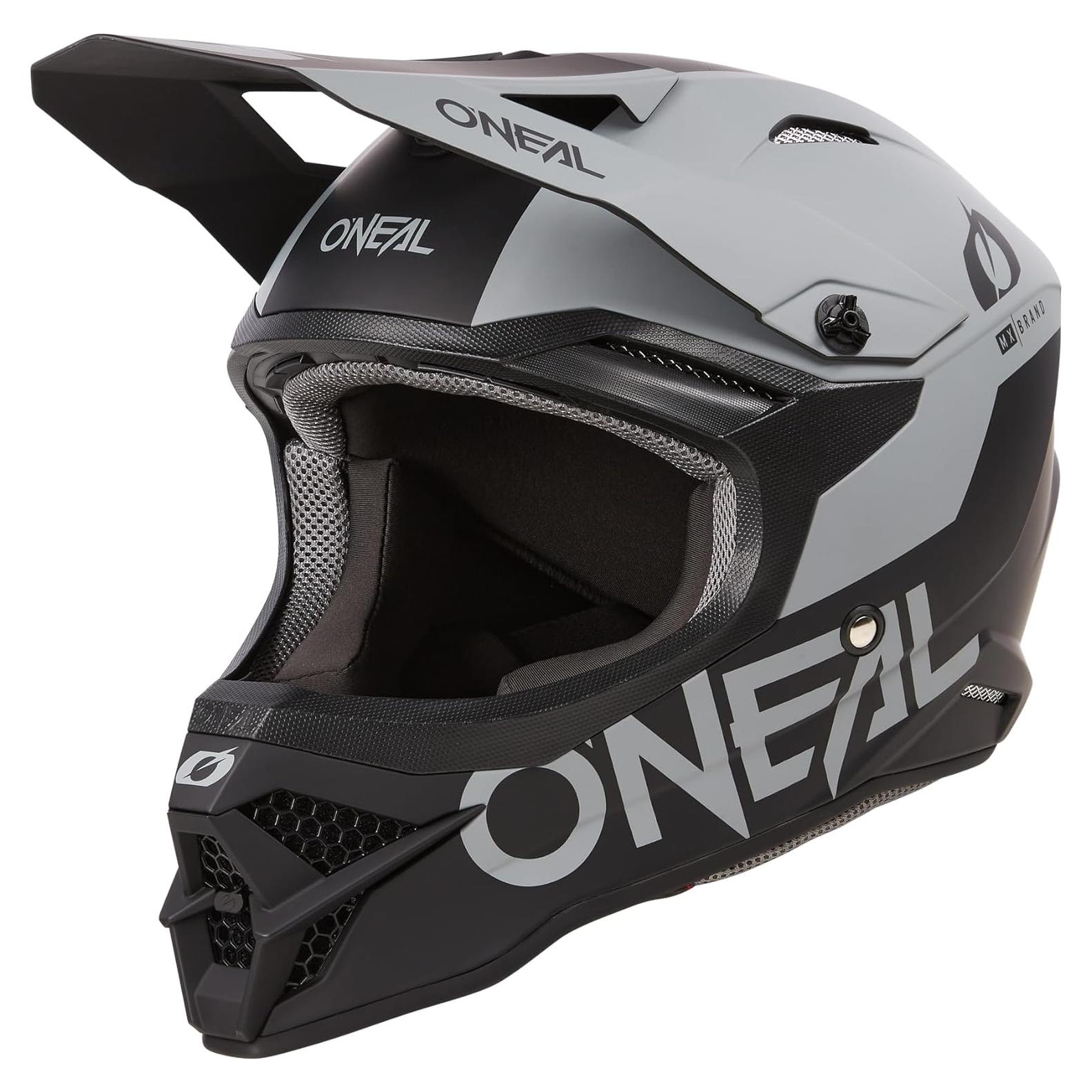 Casco O'Neal 3SRS Adulto Negro/Gris ABS 1340g