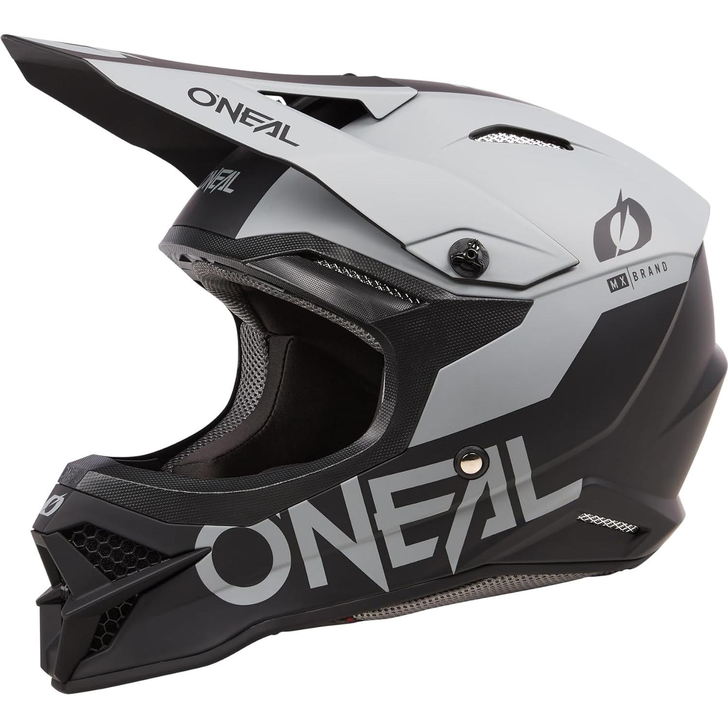 Casco O'Neal 3SRS Adulto Negro/Gris ABS 1340g