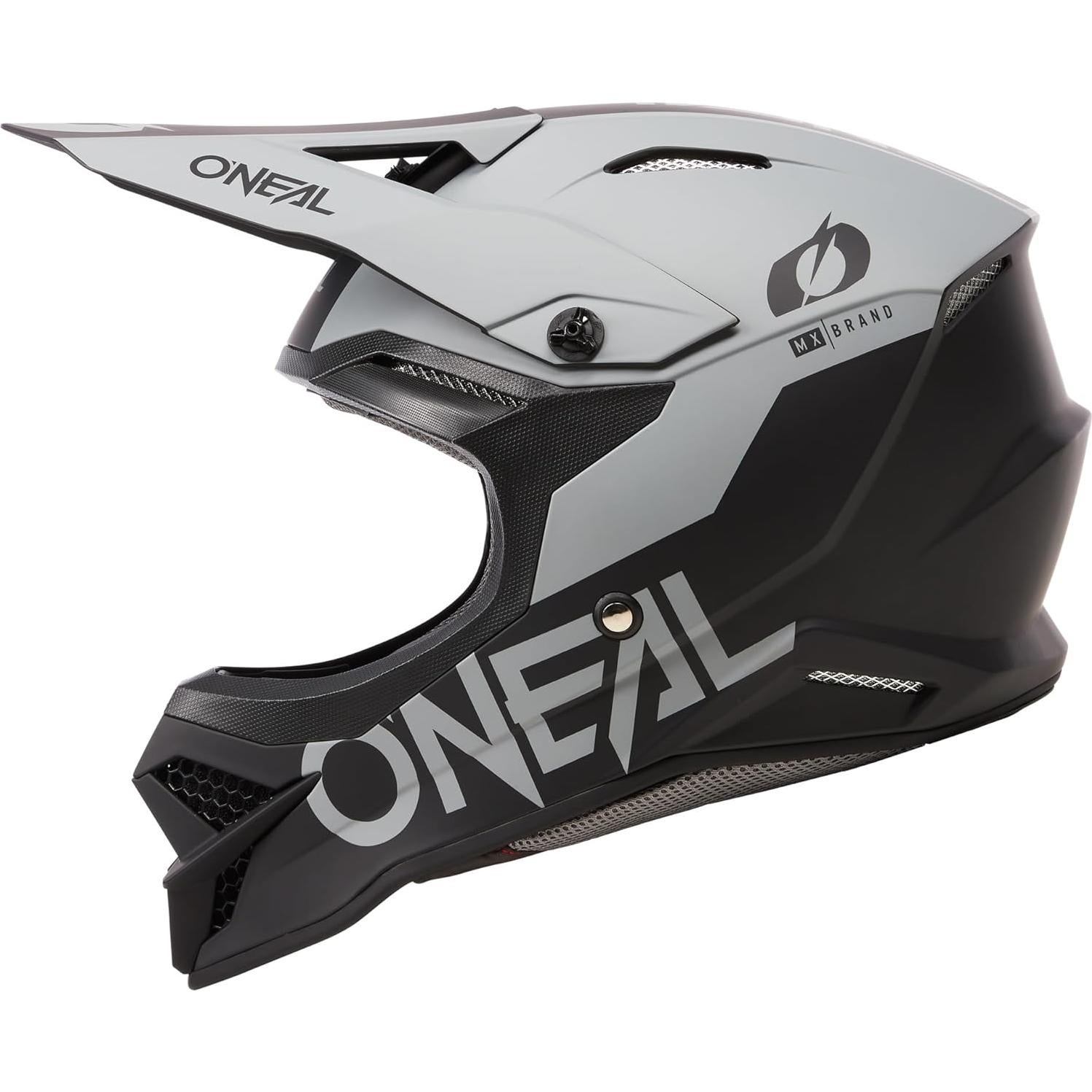 Casco O'Neal 3SRS Adulto Negro/Gris ABS 1340g