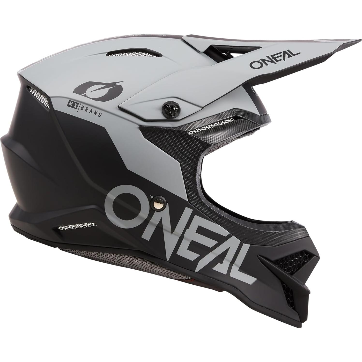 Casco O'Neal 3SRS Adulto Negro/Gris ABS 1340g