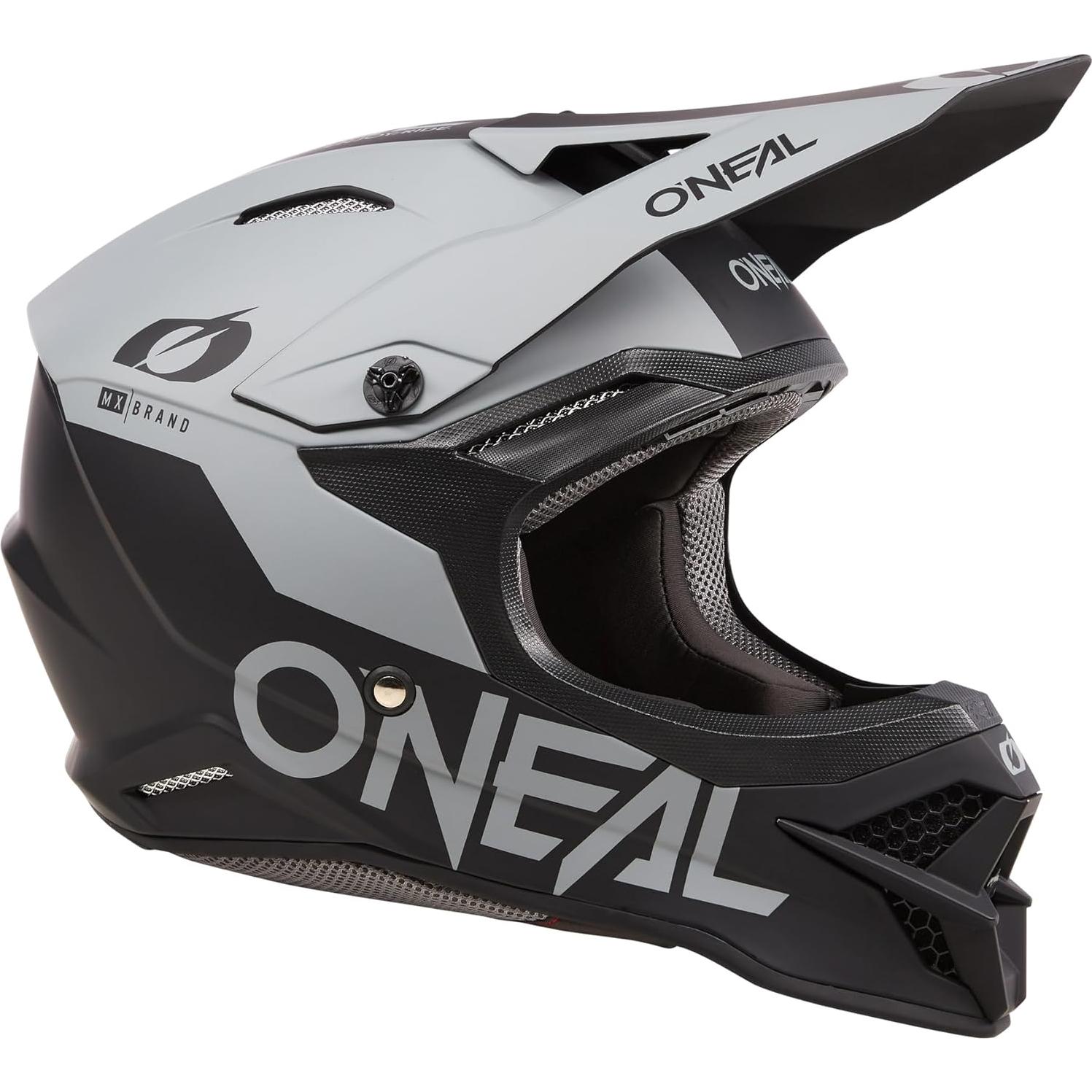 Casco O'Neal 3SRS Adulto Negro/Gris ABS 1340g