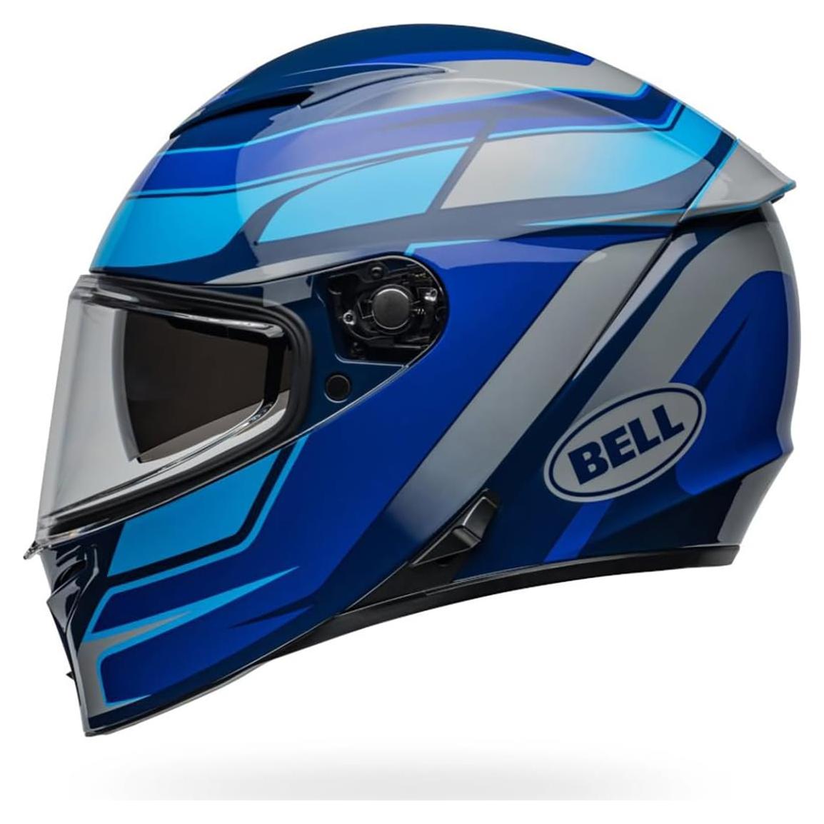 Casco Bell Lithium MIPS - Brillo Podium Azules - X-Large