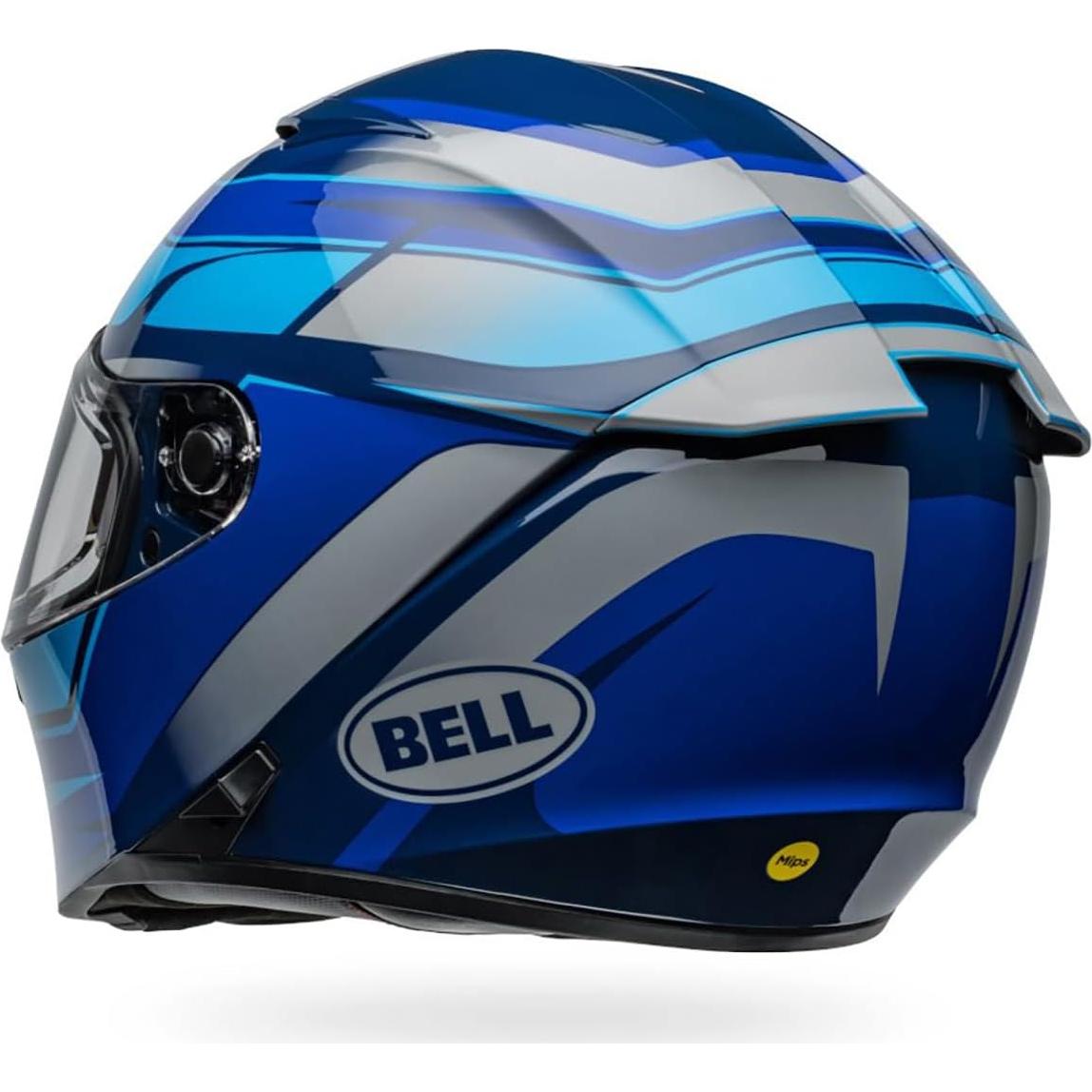 Casco Bell Lithium MIPS - Brillo Podium Azules - X-Large
