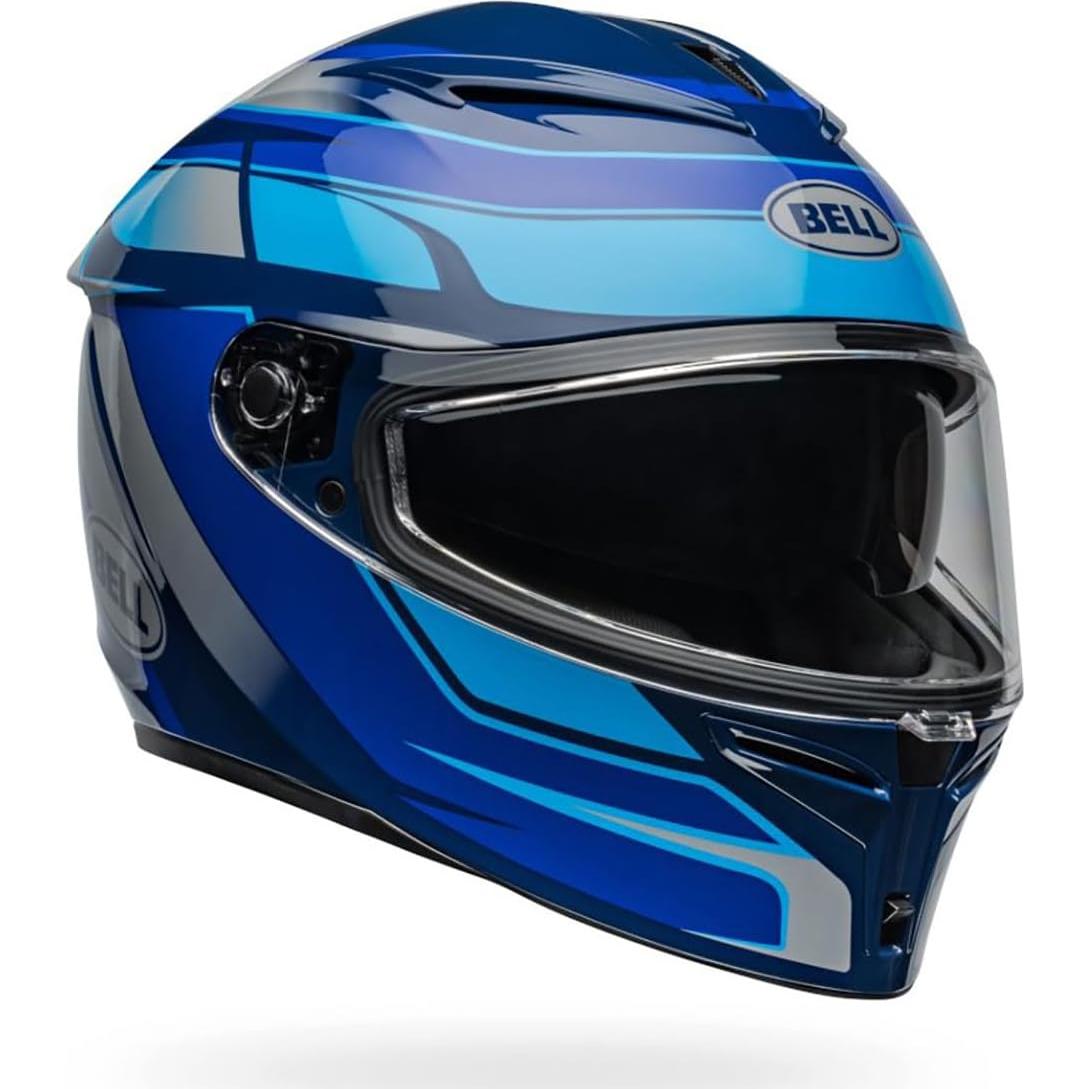 Casco Bell Lithium MIPS - Brillo Podium Azules - X-Large