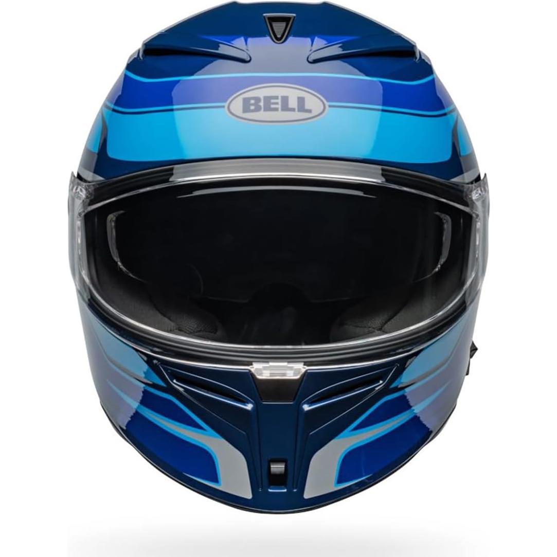 Casco Bell Lithium MIPS - Brillo Podium Azules - X-Large