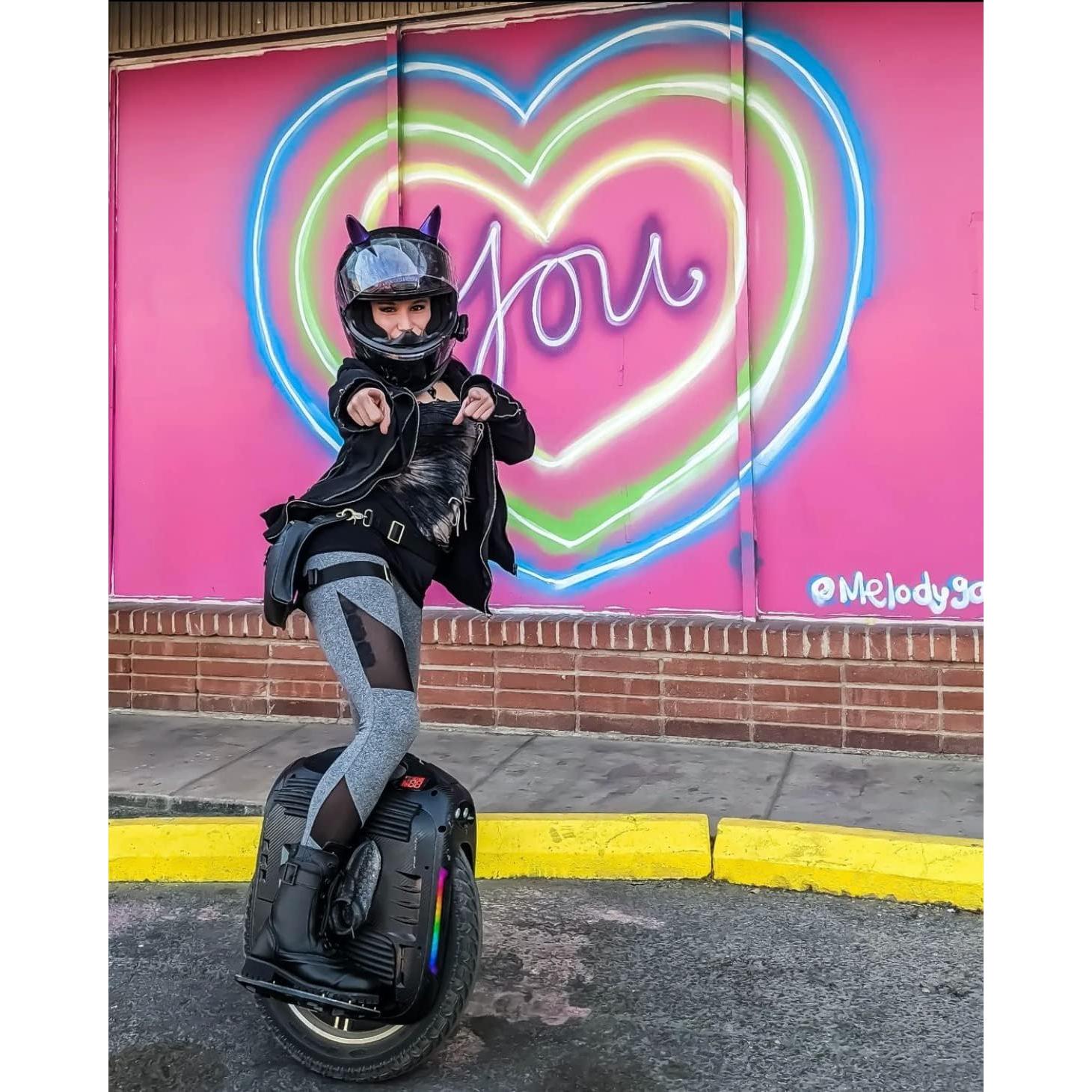 Cuernos Diabólicos Grandes Helmet Flair | Accesorios para Casco